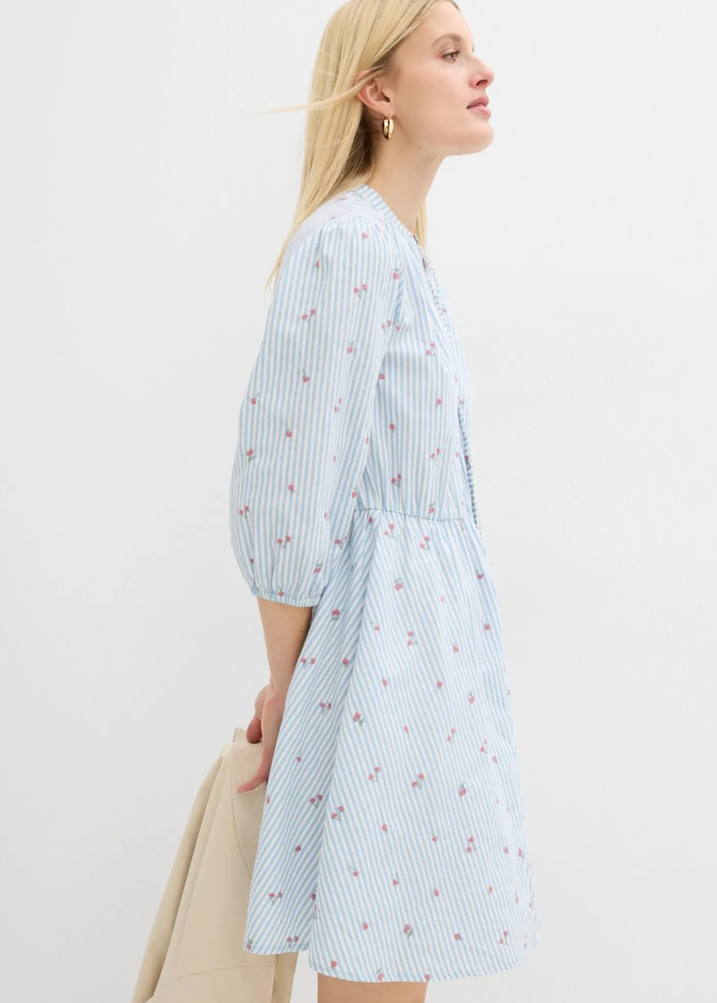 Mujer bonprix bonprix Vestido corto de algodón puro