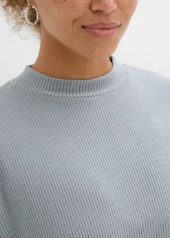 Mujer bonprix bonprix Vestido corto de canalé