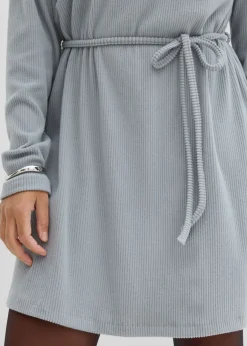 Mujer bonprix bonprix Vestido corto de canalé