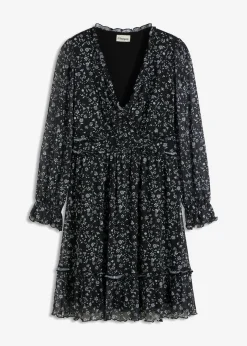 Mujer bonprix bonprix Vestido corto de malla fina