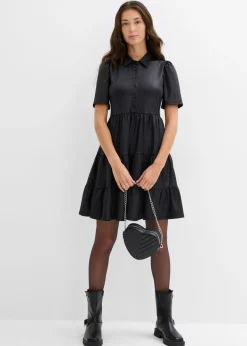 Mujer bonprix bonprix Vestido corto de material brillante