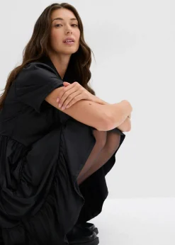 Mujer bonprix bonprix Vestido corto de material brillante