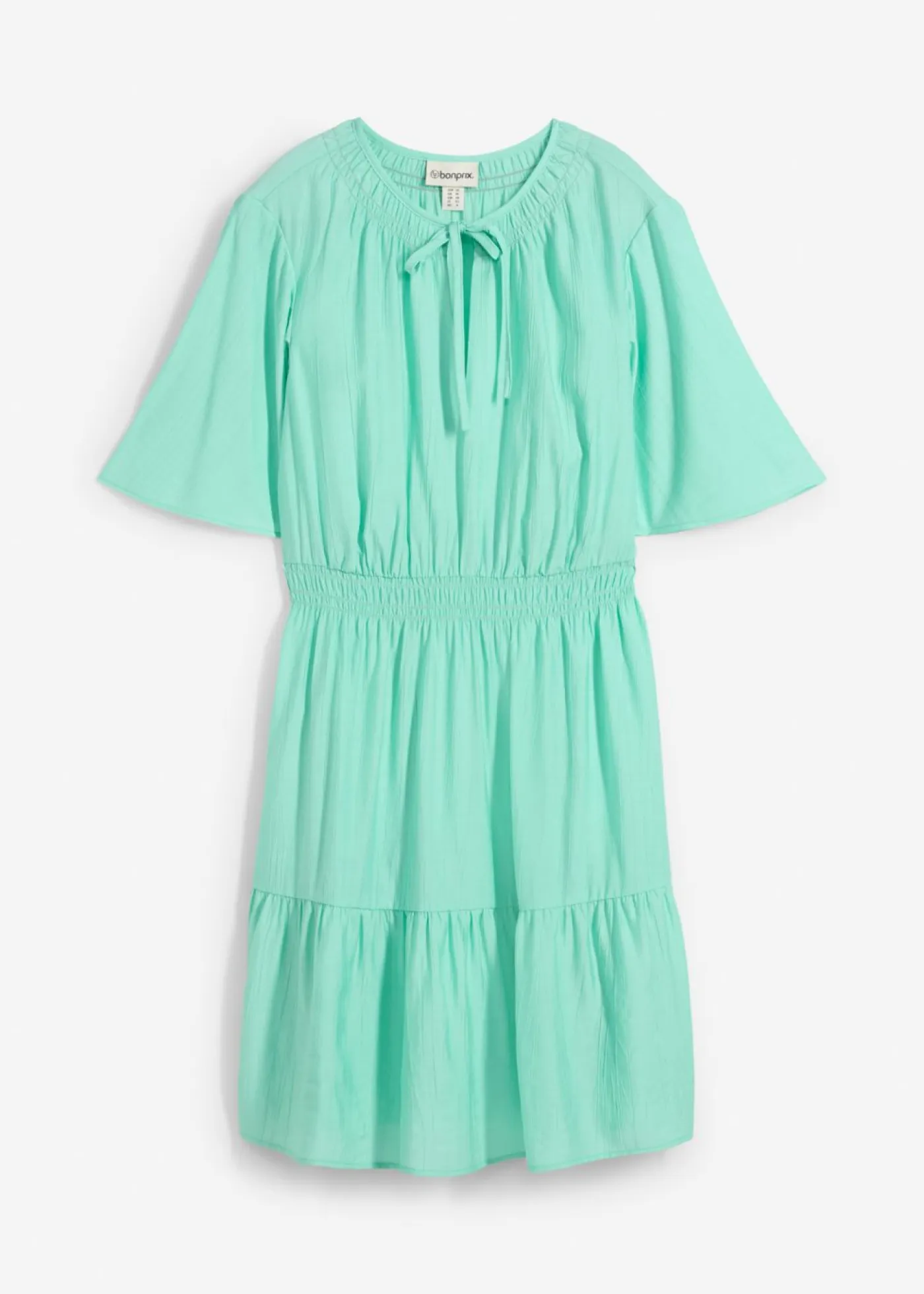 Mujer bonprix bonprix Vestido corto de mezcla de viscosa fluida