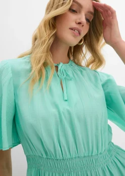 Mujer bonprix bonprix Vestido corto de mezcla de viscosa fluida