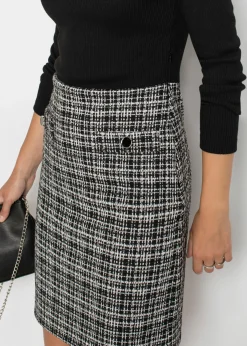 Mujer bonprix bonprix Vestido corto de mezcla de viscosa fluida