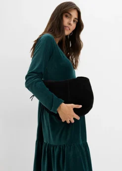 Mujer bonprix bonprix Vestido corto de terciopelo elástico