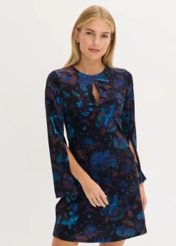 Mujer bonprix bonprix Vestido corto de terciopelo fluido