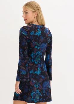 Mujer bonprix bonprix Vestido corto de terciopelo fluido