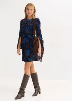 Mujer bonprix bonprix Vestido corto de terciopelo fluido