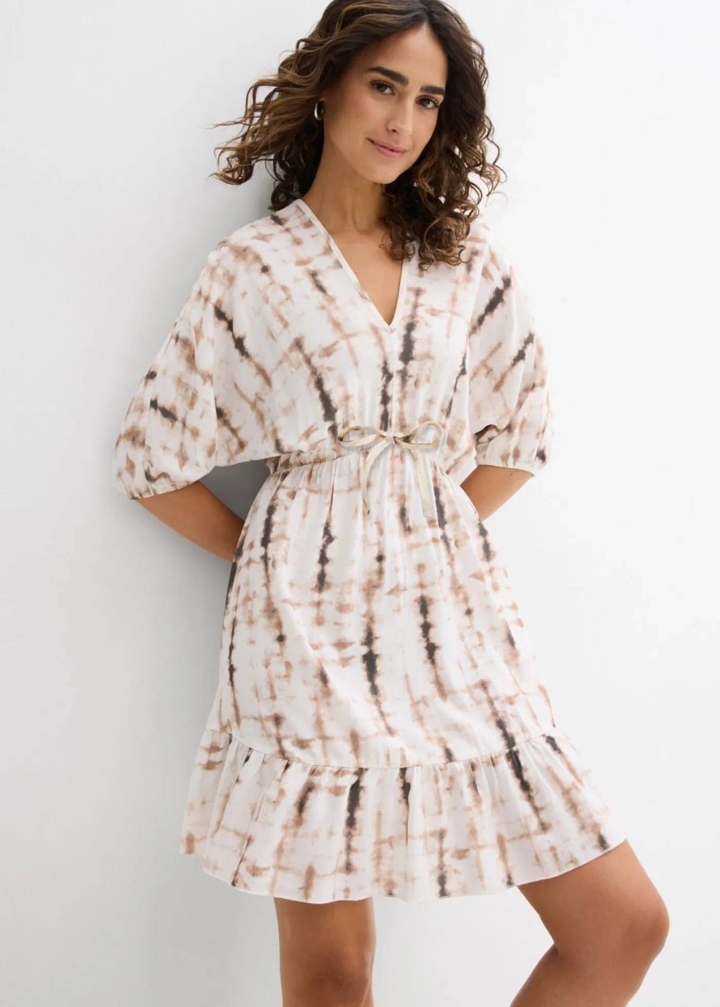 Mujer bonprix bonprix Vestido corto de viscosa fluida