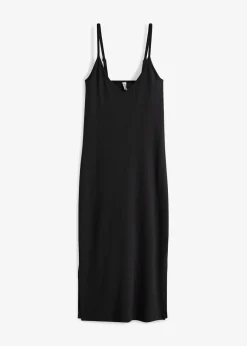 bonprix bonprix Vestidos>Vestido de algodón Negro