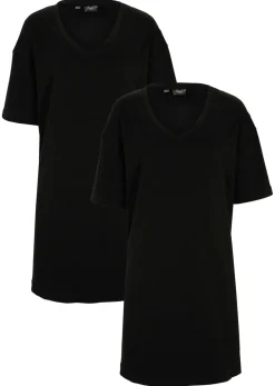 bonprix bonprix Básicos|Vestidos>Vestido de algodón Negro