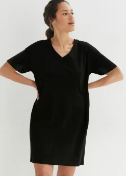 bonprix bonprix Básicos|Vestidos>Vestido de algodón Negro
