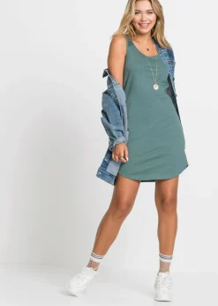 Mujer bonprix bonprix Vestido de algodón con encaje