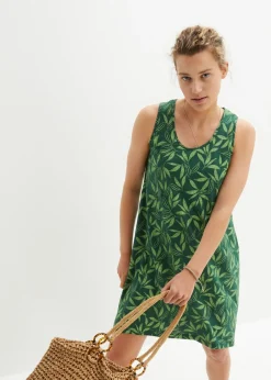 Mujer bonprix bonprix Vestido de algodón de estilo túnica