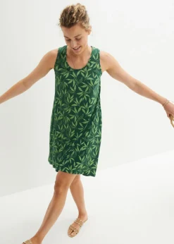 Mujer bonprix bonprix Vestido de algodón de estilo túnica