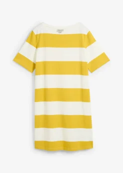 Mujer bonprix bonprix Vestido de algodón orgánico puro con corte boxy