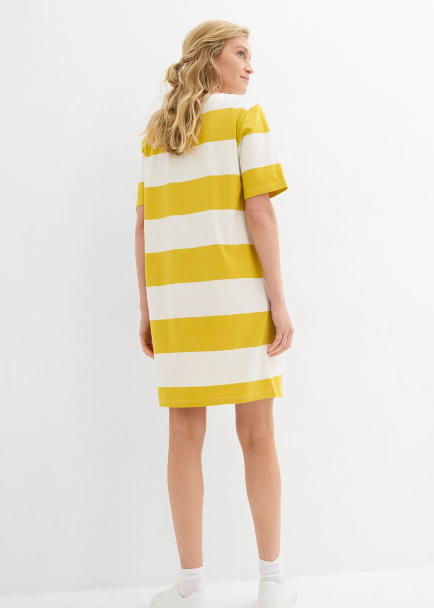 Mujer bonprix bonprix Vestido de algodón orgánico puro con corte boxy