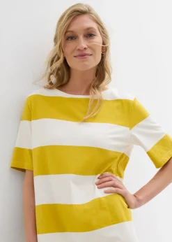 Mujer bonprix bonprix Vestido de algodón orgánico puro con corte boxy