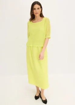 Mujer bonprix bonprix Vestido de aspecto 2 en 1