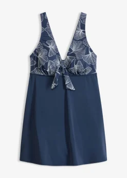 bonprix bonprix Trajes De Baño>Vestido de baño con bañador integrado Azul marino