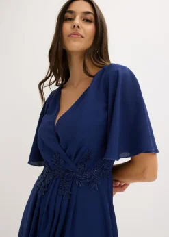 Mujer bonprix bonprix Vestido de cóctel con aplicación de encaje