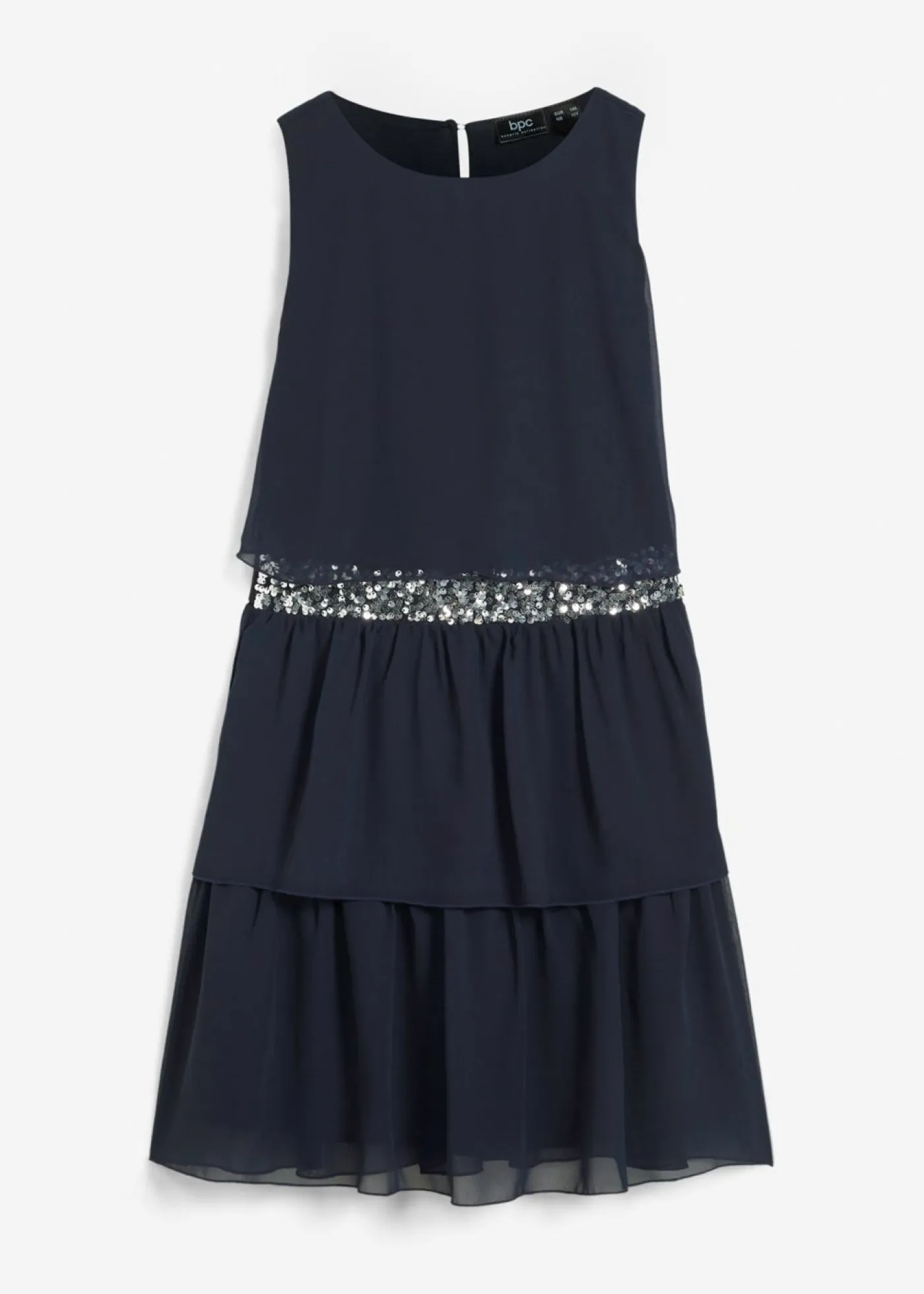 bonprix bonprix Ropa 9 A 16 Años·Vestidos Y Monos>Vestido de fiesta para niñas Azul marino