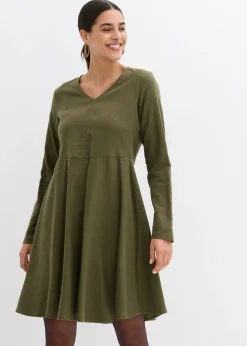 Mujer bonprix bonprix Vestido de franela ligero de algodón puro