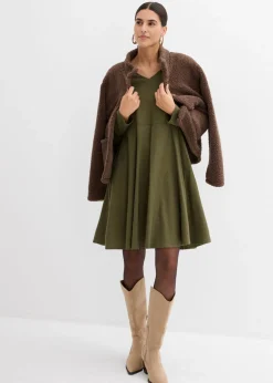 Mujer bonprix bonprix Vestido de franela ligero de algodón puro