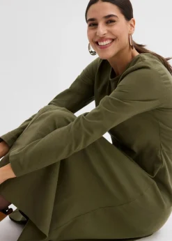 Mujer bonprix bonprix Vestido de franela ligero de algodón puro