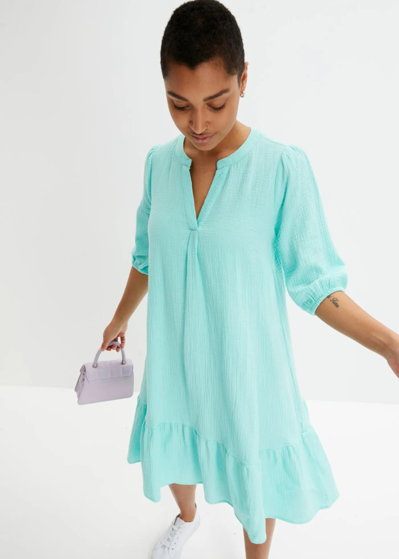 bonprix bonprix Vestidos>Vestido de gasa