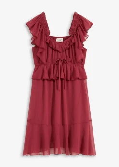 Mujer bonprix bonprix Vestido de gasa con corte en A