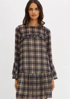 Mujer bonprix bonprix Vestido de gasa con volantes