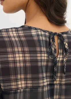Mujer bonprix bonprix Vestido de gasa con volantes
