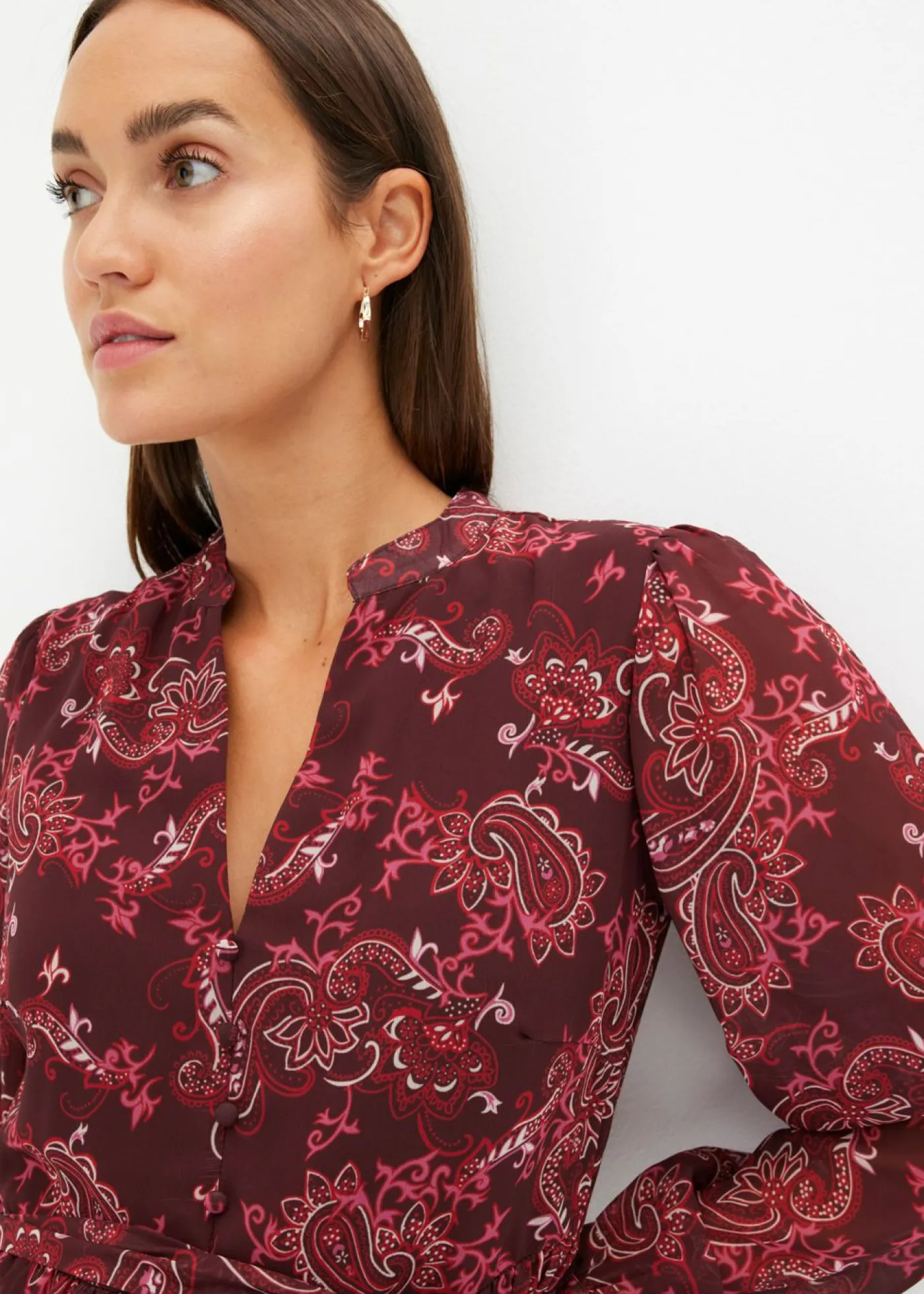 Mujer bonprix bonprix Vestido de gasa estampado