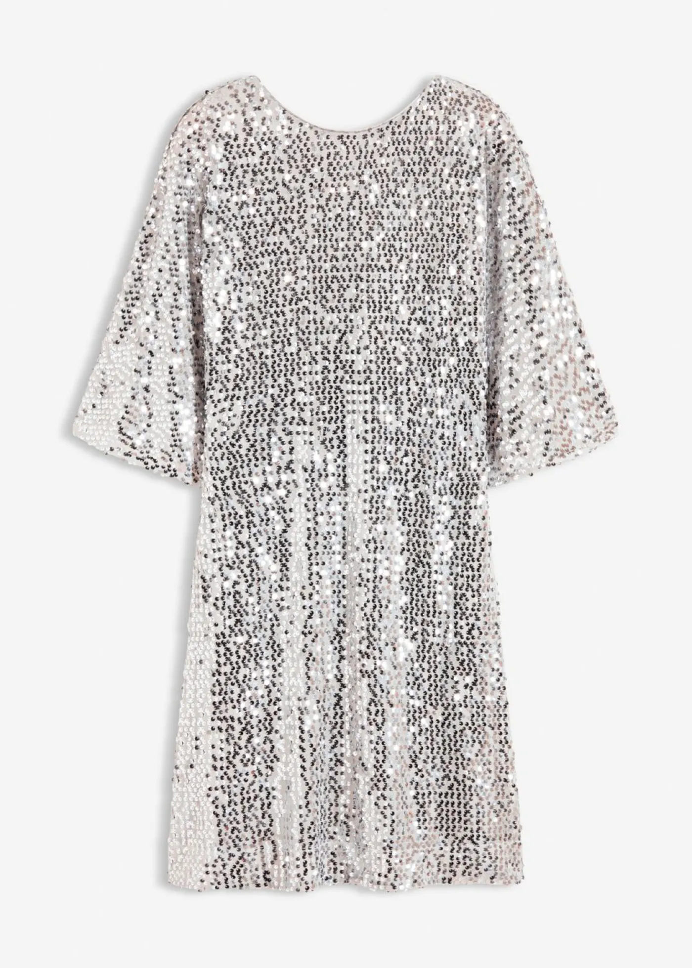 Mujer bonprix bonprix Vestido de lentejuelas con detalle de lazo