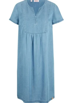 bonprix bonprix Vestidos|Novedades>Vestido de lyocell Denim claro