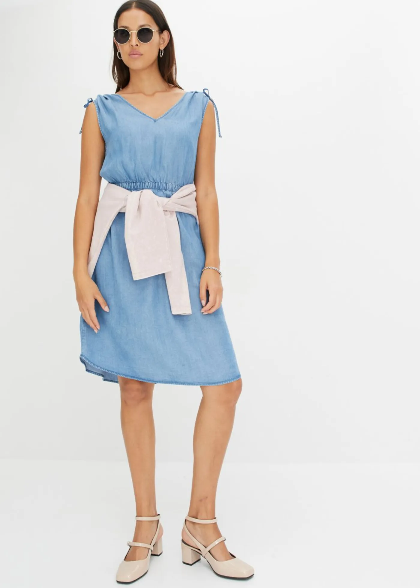 Mujer bonprix bonprix Vestido de lyocell liso