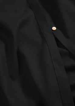 bonprix bonprix Vestidos|Novedades>Vestido de mezcla de lino y viscosa con bolsillos Verde oliva oscuro