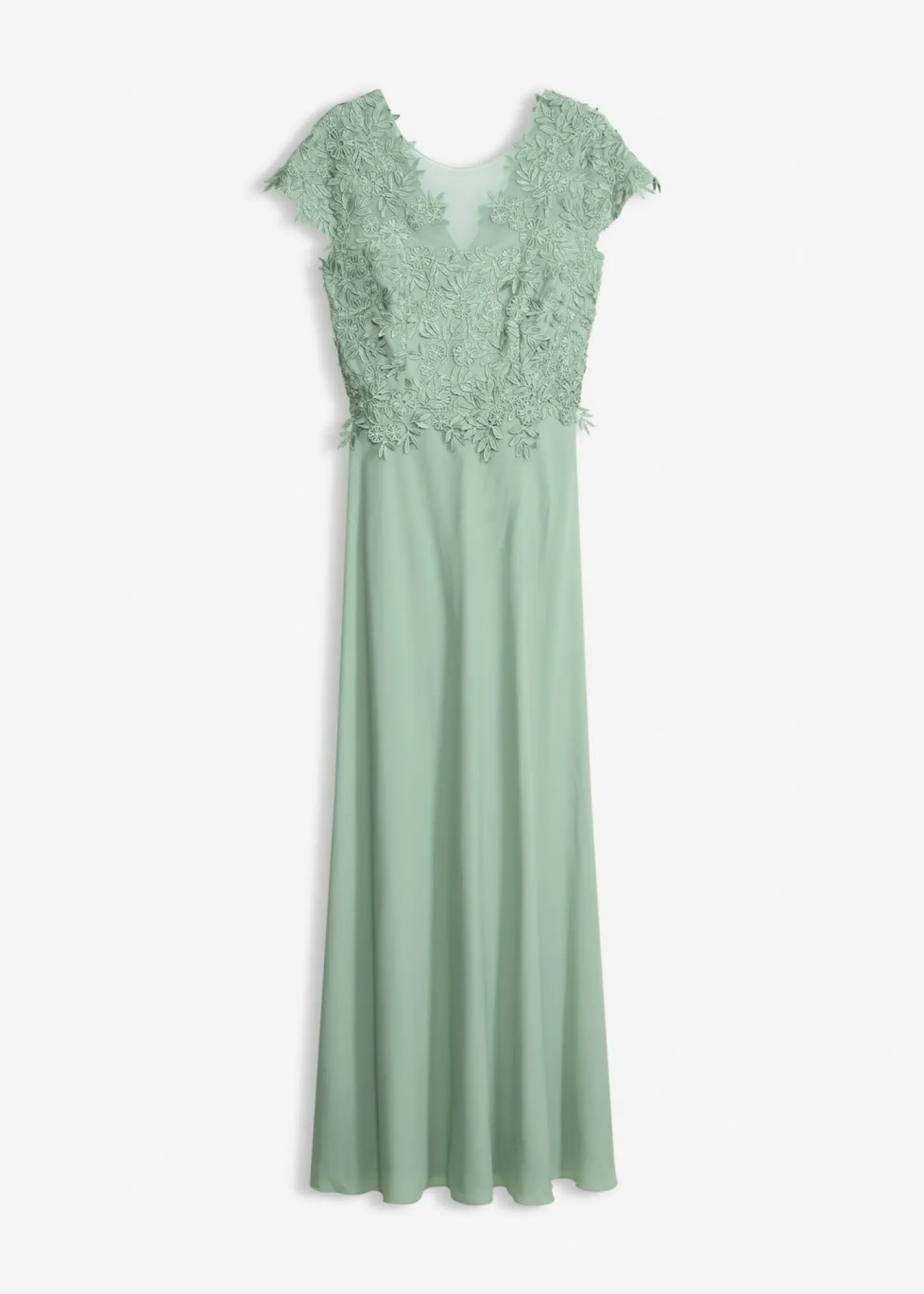 bonprix bonprix Vestidos|Novedades>Vestido de noche Verde pastel