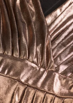 Mujer bonprix bonprix Vestido de noche de punto fino con brillo