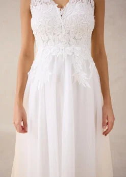 Mujer bonprix bonprix Vestido de novia de tul y encaje