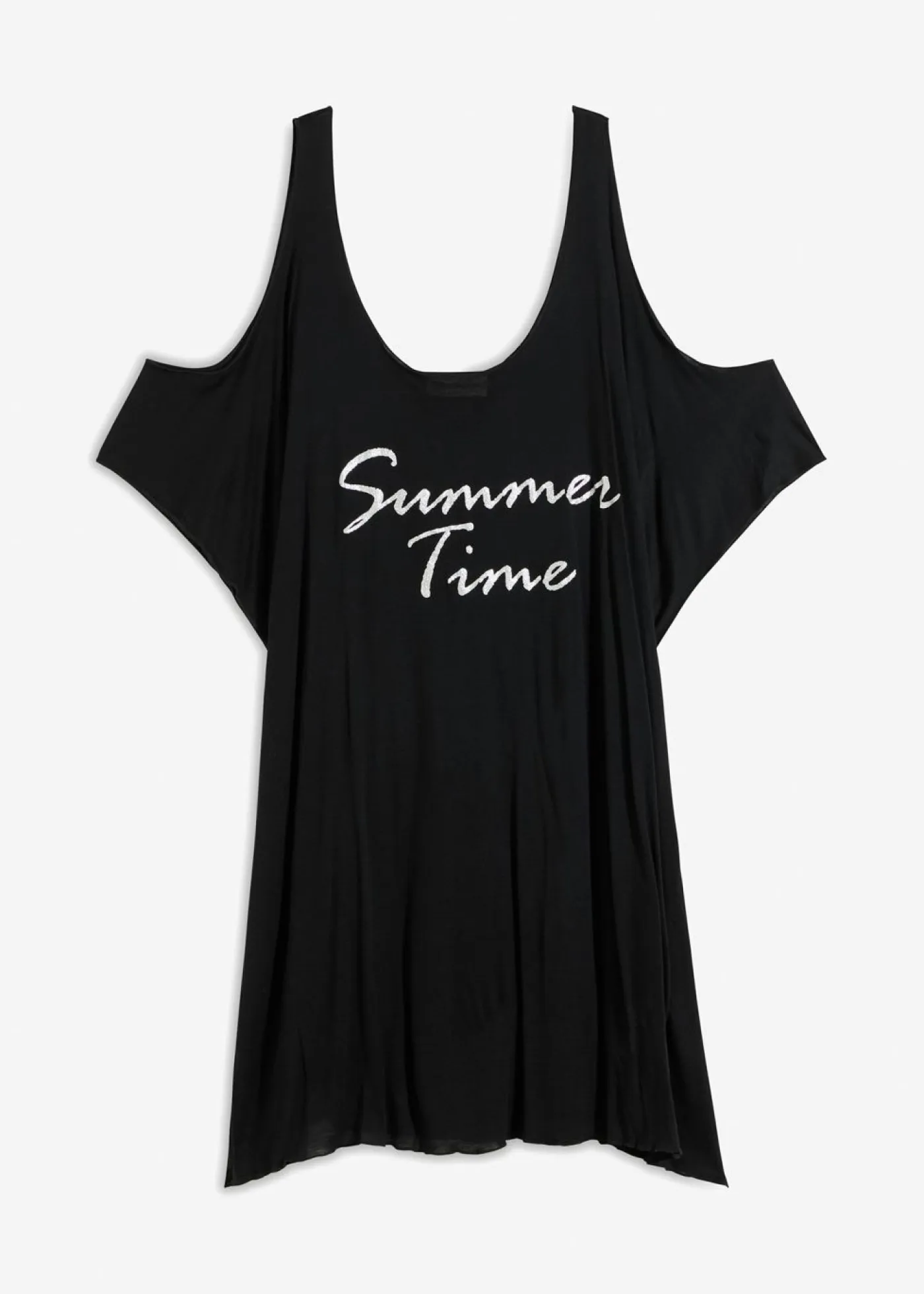 bonprix bonprix Ropa De Playa|Vestidos>Vestido de playa transparente Negro