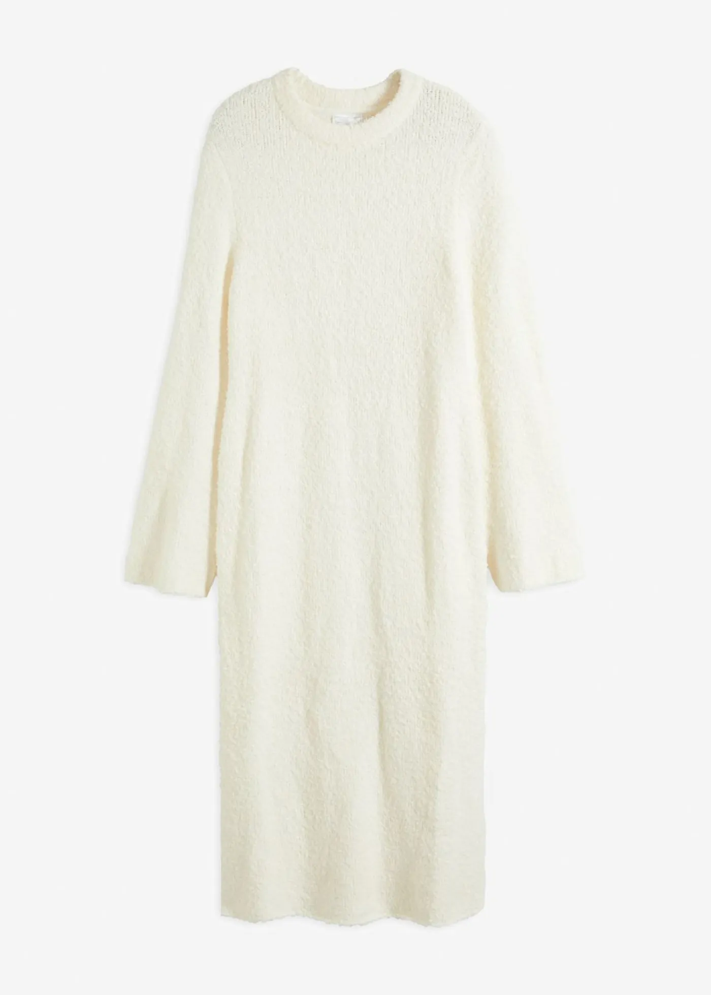 bonprix bonprix Vestidos|Ropa De Punto>Vestido de punto Blanco lana