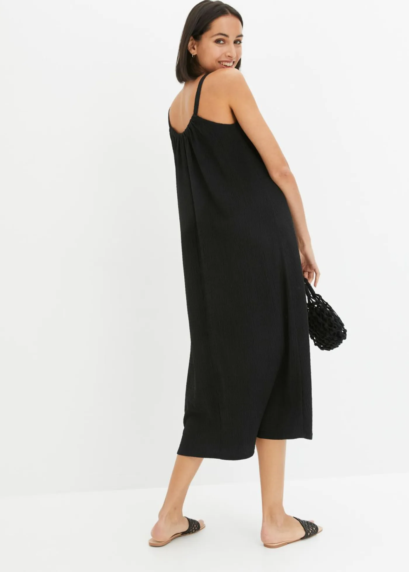 bonprix bonprix Vestidos>Vestido de punto Negro