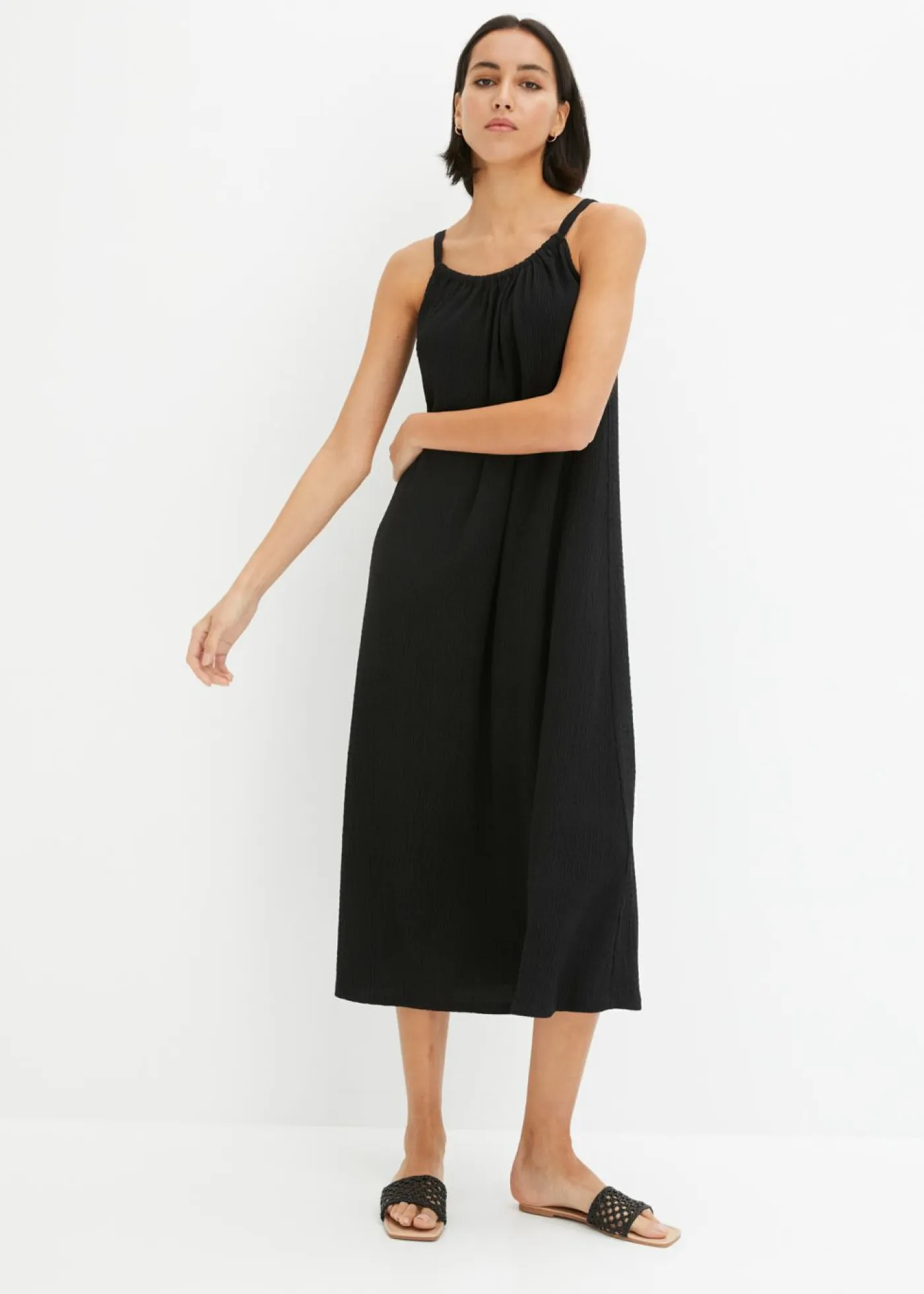 bonprix bonprix Vestidos>Vestido de punto Negro