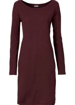 bonprix bonprix Básicos|Vestidos>Vestido de punto Rojo