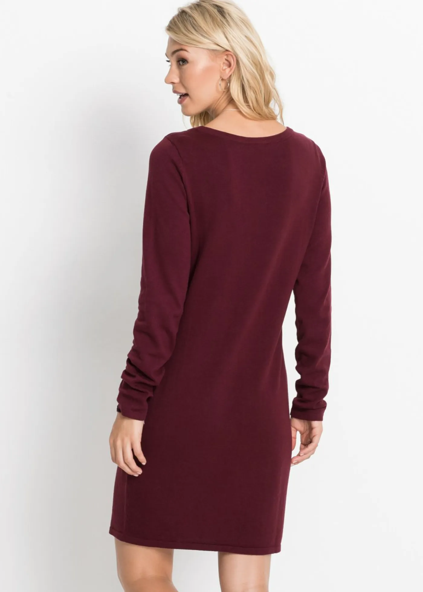 bonprix bonprix Básicos|Vestidos>Vestido de punto Rojo