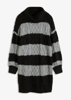 Mujer bonprix bonprix Vestido de punto a rayas