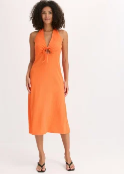 Mujer bonprix bonprix Vestido de punto con aberturas